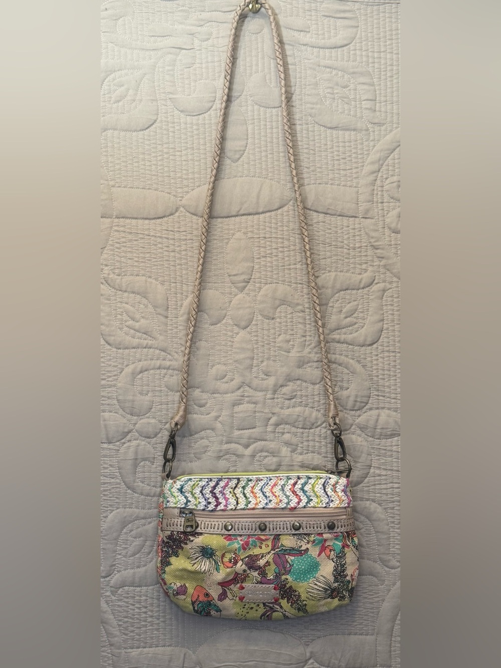 Sakroots Artist Circle Campus Mini Crossbody Bag